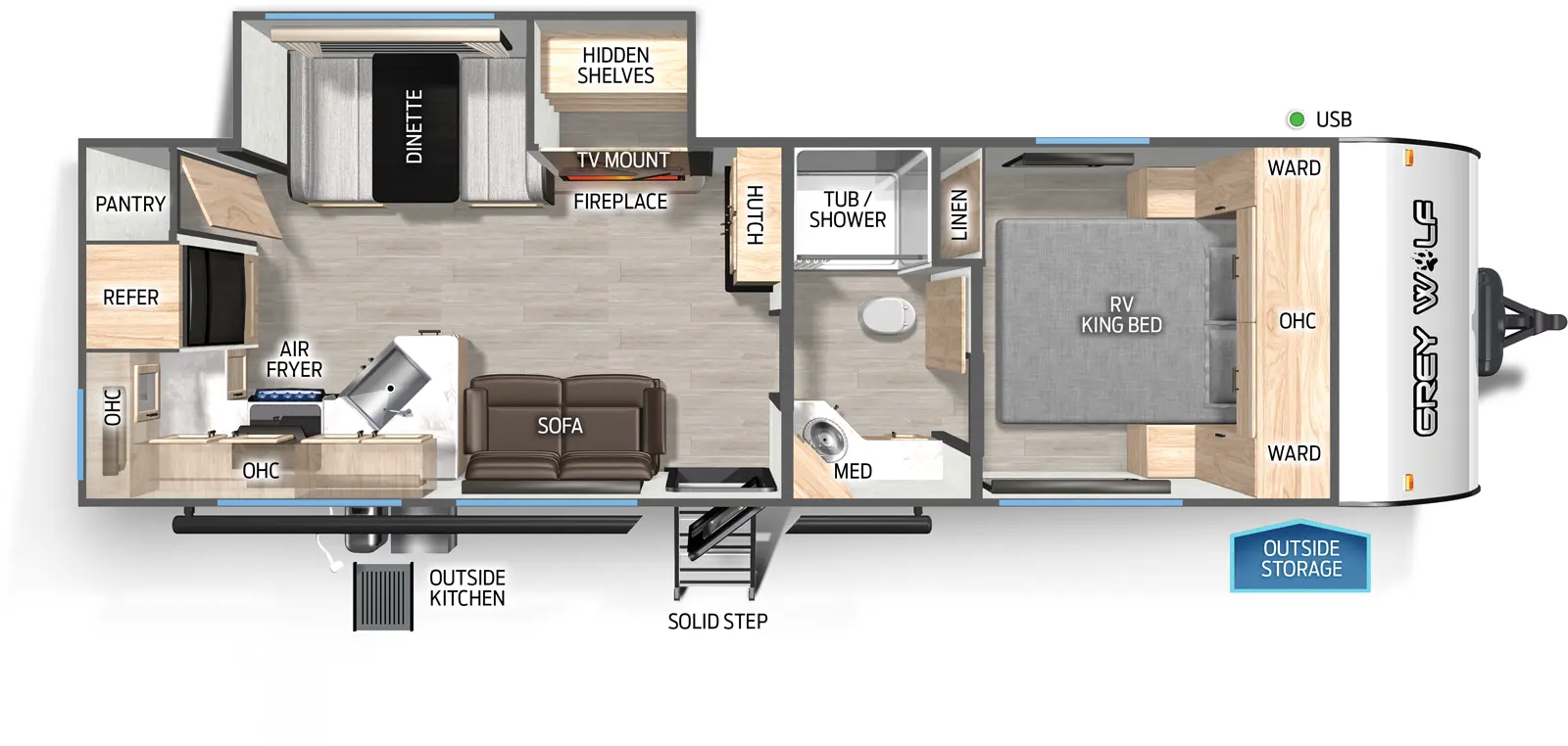 Cherokee Black Label 26SSBL Floorplan